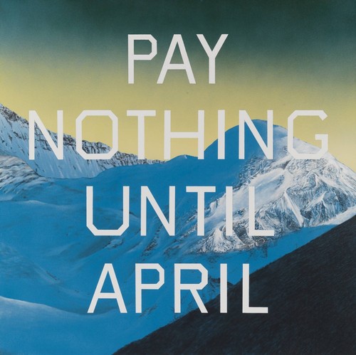 Ruscha pay nothing until - ed,