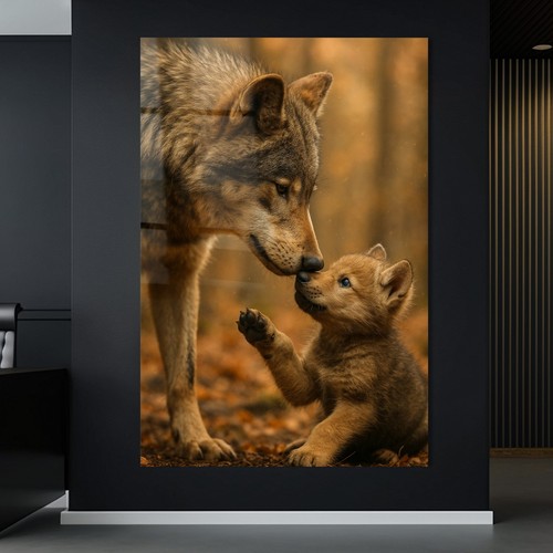 Wolffamilie tier kunst - ✅, wolffamilie,