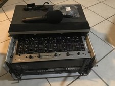 DJ-Rack, inkl. Multimedia-Station, Funkmikrofon, 12-Kanal-Mixer, Maya 5 u.s.w.
