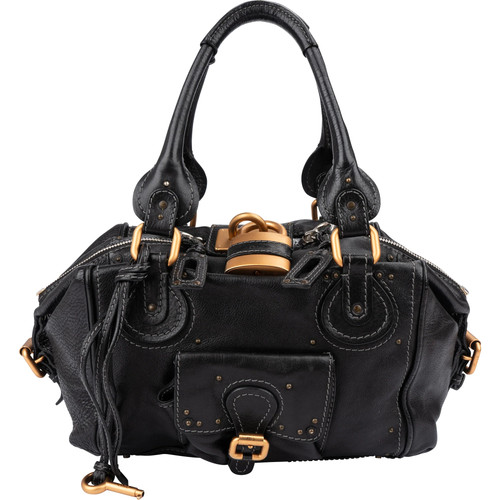 Chloé black leather - black,
