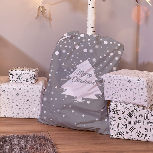 Weihnachtsmann sack grau - weihnachtsmann,