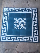 120 x 120 cm VIA Zementfliesen / Bodenfliesen = 36 Fliesen á 20 cm - No. 10843