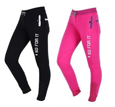 AKTION Kinder Baumwoll Reithose zum Schlüpfen Tights Leggings-Style Kniebesatz