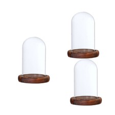 3Pcs 7x12cm Klarglas Display