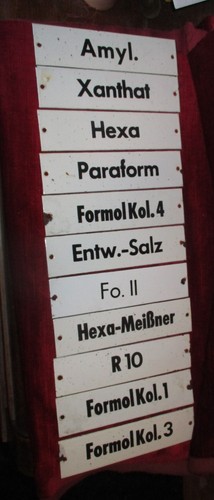 Alte emaille schild - 11,