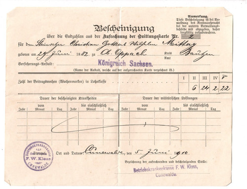Bescheinigung - x1-,