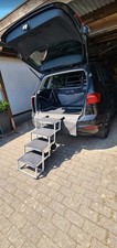 Hundetreppe Vevor fürs Auto Einstiegshilfe faltbar 4 Stufen 