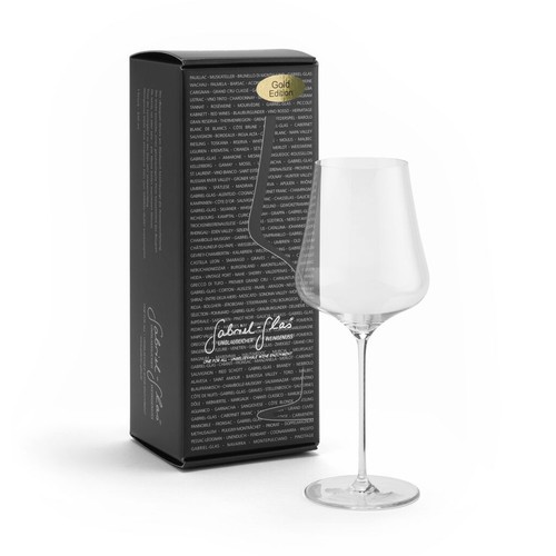 Gabriel glas weinglas gold - glas,