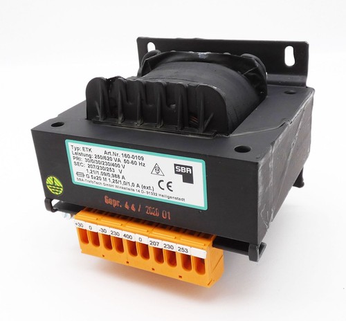 Sba etk 160 - sba, 250/620va