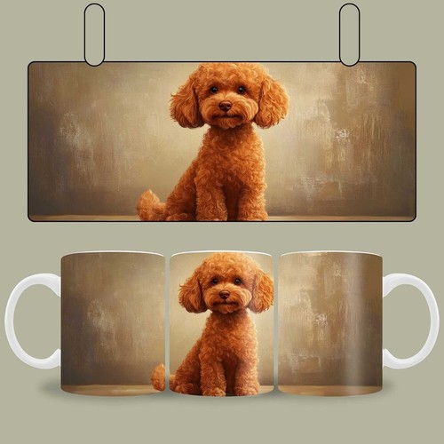 Kaffeetasse lustiger pudel - kaffeetasse,