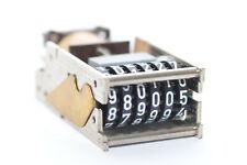 Elektromechanisches Zählwerk von Hengstler, 12 Volt / 125 Ohm, 6-stellig, NOS