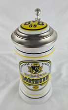 Porzellan Bierkrug mit