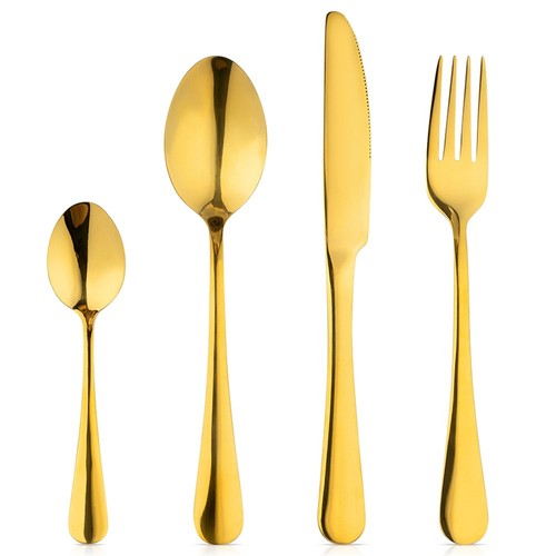 Besteckset besteck gold - besteckset,