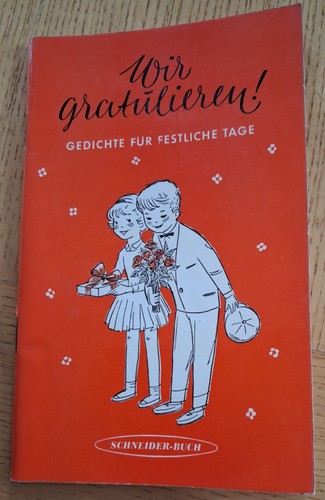 Wir gratulieren gedichte - gratulieren!, für