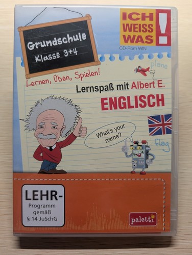 Lernspiel für pc - cd-r,
