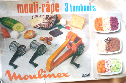 Moulinex mouli grater - -,