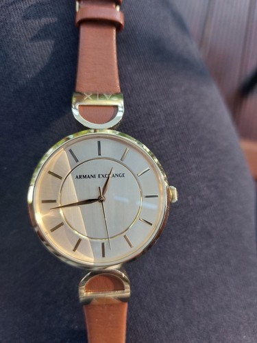 Armani exchange goldfarben mit - armani,