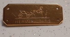 Brosche Platte Hermès Paris