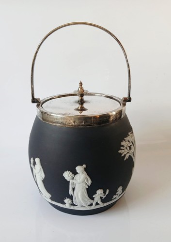 Wedgwood jasper black - jasper, biscuit