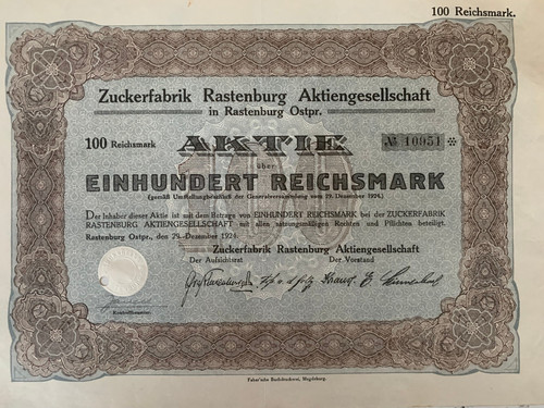 Zuckerfabrik rastenburg - zuckerfabrik,
