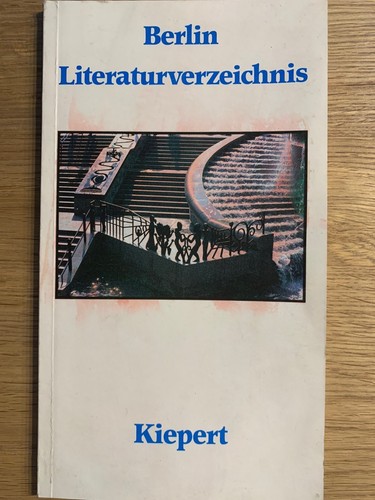 Berlin literaturverzeichnis - berlin,