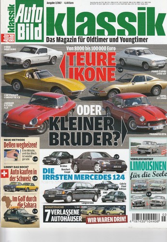 Auto bild klassik 2017 - auto, 03/2017