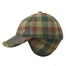 Bugatti Scotland Karo Earflap Basecap Wintercap Herren British Cap Ohrenklappen