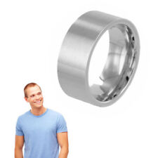 Männer Ring, Herren Ring Classic -925er Sterling Silber- 8mm Breit-Inkl. GRAVUR