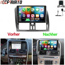 2+64G Android 15 Carplay Autoradio GPS Navi WiFi für Volvo XC60 2011-2013 Kamera