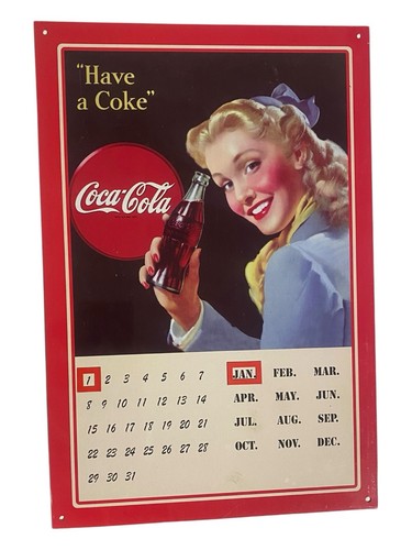 Coca cola ewiger kalender - cola,