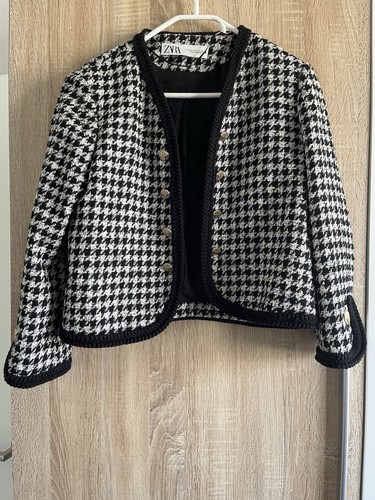 Zara blazer hahnentritt - zara,