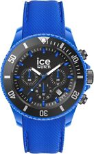 Ice-Watch ICE 019840 Chrono neon blue Large Chronograph Silikon blau Uhr