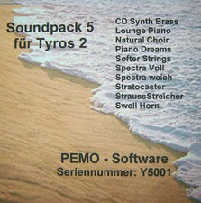 PEMO Software Soundpack 5 für Yamaha Genos, Tyros 2,3,4,5, PSR770,775,970,975...