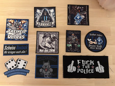 10x Aufnäher Waldhof Mannheim Kutte Fussball Waldhof Zimbos Aufkleber Trikot SVW