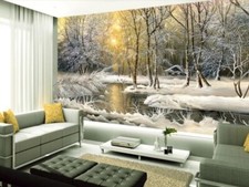 Winter schnee wald - 3d, q5793
