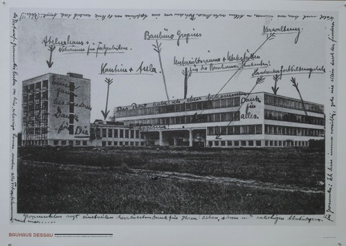 Plakat bauhaus dessau - ,