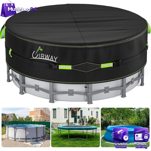 Poolabdeckung 488cm 420d - poolabdeckung,