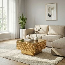 Couchtisch 60cm Gold Sofatisch