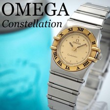 OMEGA Constellation Mini Damenuhr K18YG seltenes Modell Limited Edition