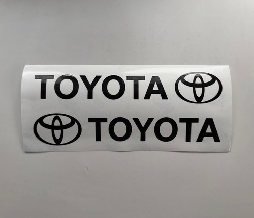 Toyota aufkleber sticker - toyota, 2x