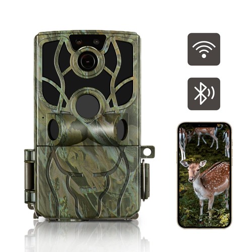 Wildkamera wlan 48mp mit - wildkamera,