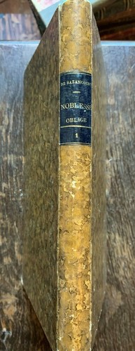 1851 noblesse oblige - noblesse, baron