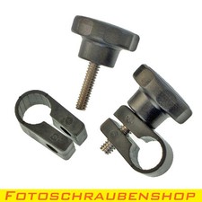 2x Rohrklemme mit