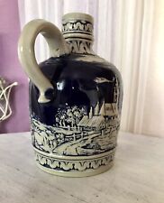 Krug Kanne Flasche Keramik Westerwälder Gerz Gerzit blau grau