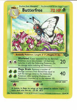 Pokemon Karte Butterfree Smettbo 33/64 Dschungel Englisch Jungle