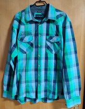 Tom Tompson Herren Hemd Gr. XXL langarm, kariert Slim Fit