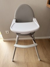 Kinderkraft Hochstuhl Model Fini in grau/weiß gebraucht Top Zustand