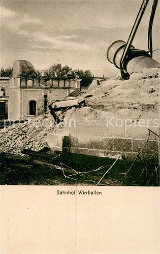 Wirballen virbalis zerstoerter - wirballen,