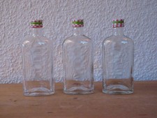 3 leere Glasflaschen Flaschen