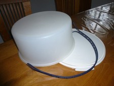 Tupperware Großer Konditor mit Haube und  Tragegriff A44 Wiener Walzer 